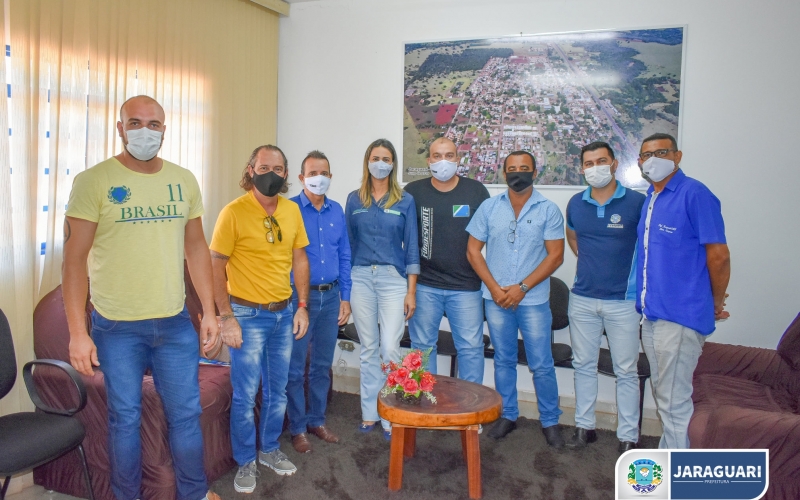 PONTAPÉ INICIAL PARA O EVENTO DE MOUNTAIN BIKE EM JARAGUARI