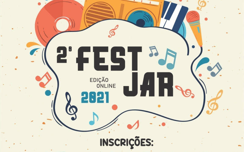 VEM AÍ ! 2ª FESTJAR - EDIÇÃO ONLINE