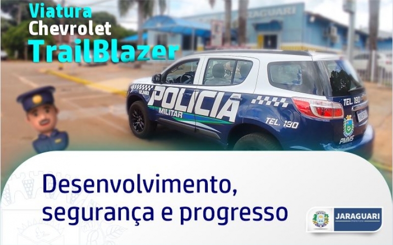 Viatura zero km Chevrolet TrailBlazer PMMS