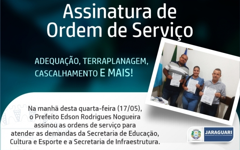 Assinatura de Ordem de Serviço