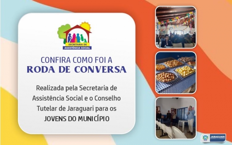 Confira como foi a “RODA DE CONVERSA” com os jovens do município