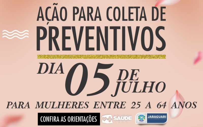 Ação para Coleta de Preventivos