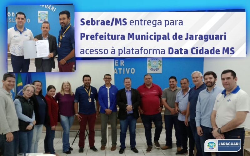 Acesso ao Data Cidade MS - Sebrae/MS