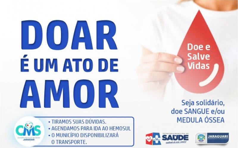 Campanha para Doação de Sangue e Medula Óssea