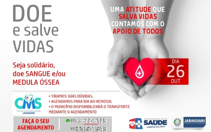 Doe SANGUE e/ou MEDULA ÓSSEA