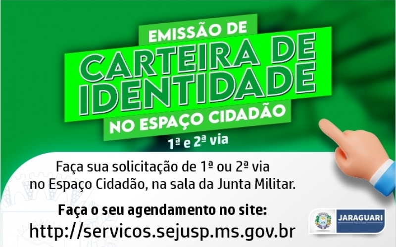 EMISSÃO DE CARTEIRA DE IDENTIDADE (1ª e 2ª VIA)