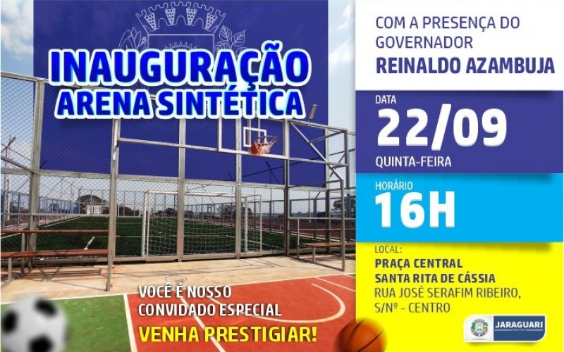 Dia 22/09 - Inauguração de ARENA ESPORTIVA