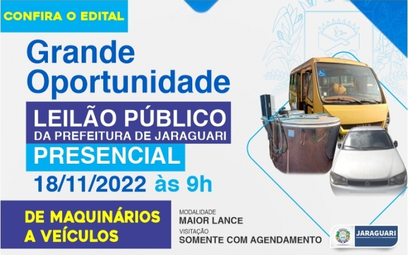 Leilão Público da Prefeitura 