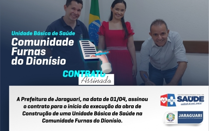 Construção de UBS na Comunidade Furnas do Dionísio
