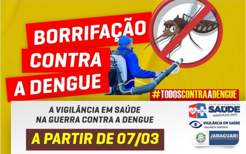 Borrifação contra a Dengue