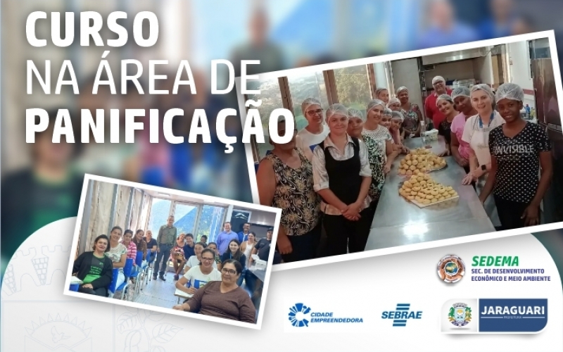 Curso na área de Panificação
