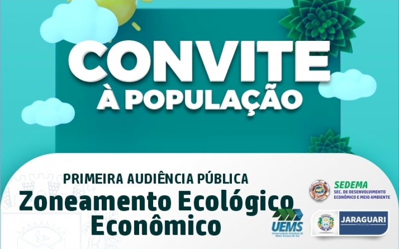 Audiência Pública - Zoneamento Ecológico Econômico (ZEE)