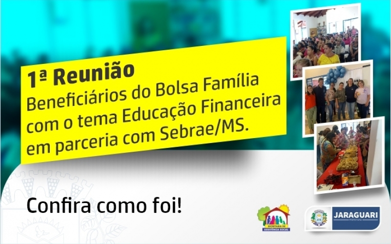 1ª Reunião Bolsa Família